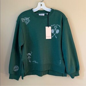 ISO Scotch & Soda Forest Green Tennis Sweatshirt